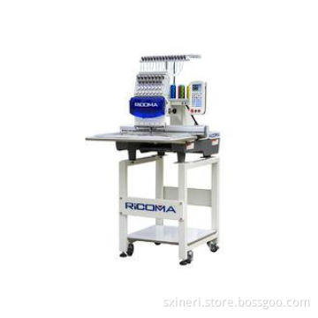 hat Computerised Embroidery Machine , 1200SPM high speed Si
